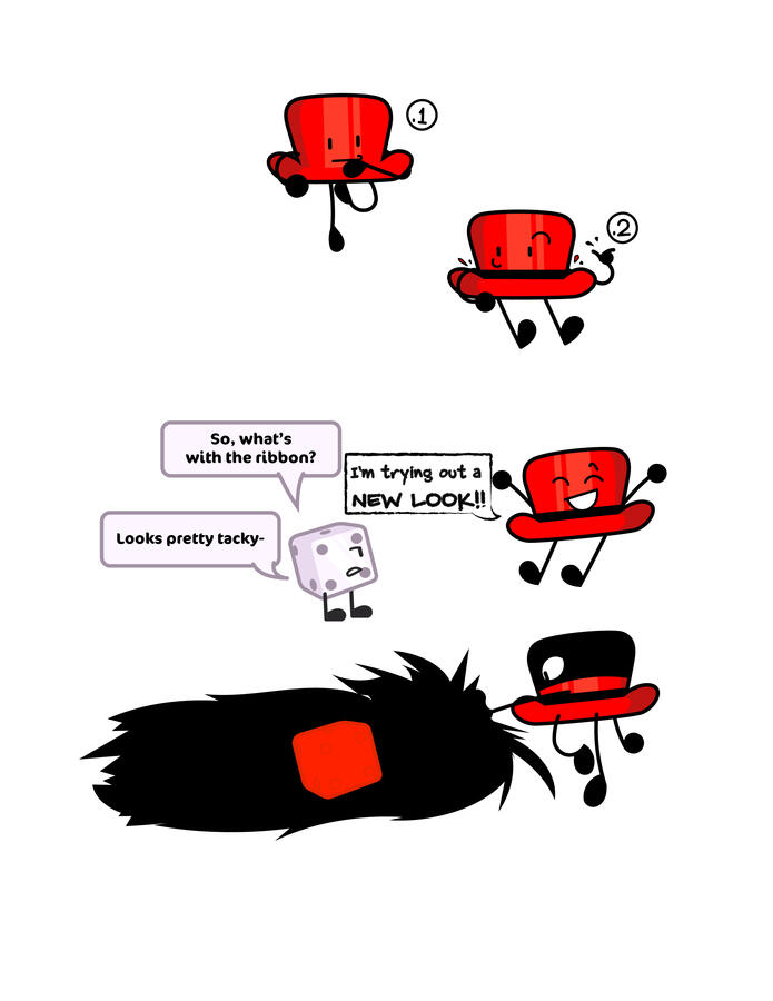 Tophat gets a ribbon!!! (Tophat is another OC of mine.) Date: Aug 1st, 2026