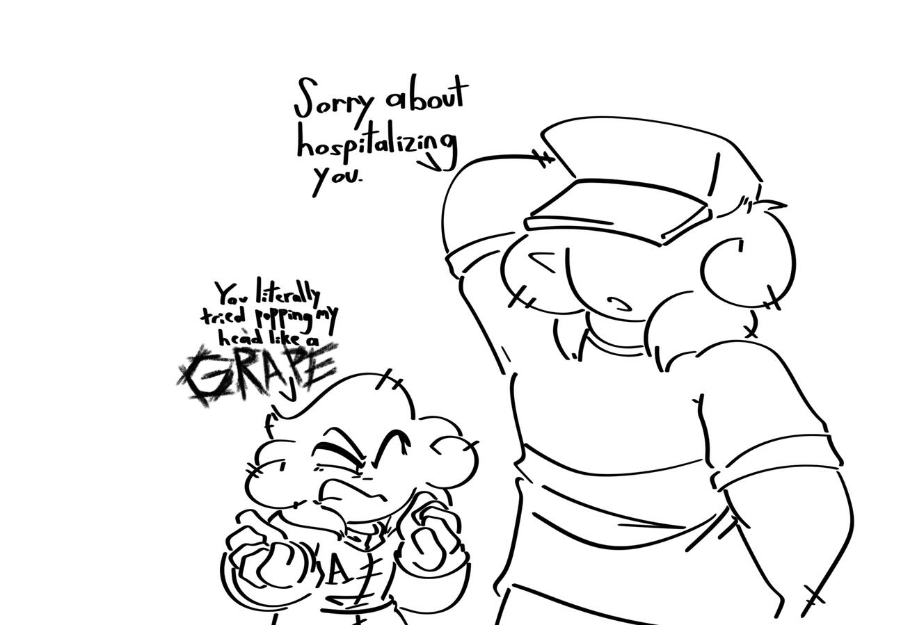 Aftermath of rp shenanigans. Date: Apr 23rd, 2026